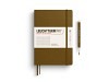 Notizbuch Leuchtturm Medium liniert Hardcover spice brown