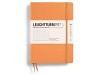 Notizbuch Leuchtturm Medium punktkariert Hardcover apricot