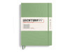 Notizbuch Leuchtturm Master Classic kariert Salbei 225x315mm Hardcover