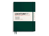 Notizbuch Leuchtturm Master Slim kariert Forest Green 225x315mm