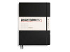 Notizbuch Leuchtturm Master Slim punktkariert Schwarz 225x315mm