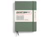 Notizbuch Leuchtturm medium kariert Olive