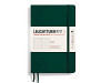 Notizbuch Leuchtturm Paperback B6 Softcover punktkariert Forest Green 12,5x19,5cm