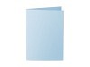 Karten Artoz 1001 A6x2 hochdoppelt pastellblau 50 Stk.