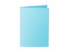 Karten Artoz 1001 A6x2 hochdoppelt azurblau 50 Stk.