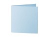 Karten Artoz 1001 quadratisch pastellblau 50 Stk.