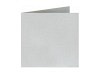 Karten Artoz Glaze quadratisch white shine 5 Stk.