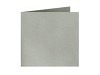 Karten Artoz Glaze quadratisch silver shine 5 Stk.