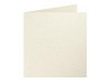 Karten Artoz Perle quadratisch ivory 5 Stk.