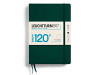 Skizzenbuch Leuchtturm 120g/qm Medium Forest Green blanko 145x210mm Hardcover