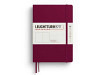 Skizzenbuch Leuchtturm Medium Hardcover blanko Port Red 145x210mm