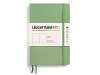 Skizzenbuch Leuchtturm Paperback B6 Softcover blanko Salbei 12,5x19,5cm