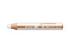 Oelpastellstift Stabilo Woody weiss, wasservermalbar