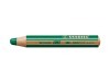 Oelpastellstift Stabilo Woody dunkelgrün, wasservermalbar