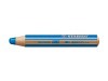 Oelpastellstift Stabilo Woody mittelblau, wasservermalbar