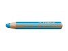 Oelpastellstift Stabilo Woody cyanblau, wasservermalbar